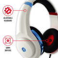 Metallic Multiformat Stereo Gaming Headset - Red & Blue - Neon