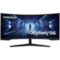 Samsung Odyssey G55T 34" Ultra WQHD 165Hz Curved Gaming Monitor