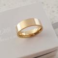 Titus Men's Ring, Gold Stainless Steel - Size 12