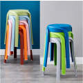 Stackable Stool Colorful Plastic Stools For Classrooms, Homeschool Learning And Offices, Round Fl...