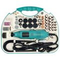 Mini Tool Kit 130W Rotary Tool With 211 Piece Accessories & Flexible Shaft