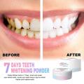 7 Days Tooth Whitening Powder Oxidizing Teeth Dirt Oral Cleaning Powder