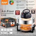 Raf Multi-cooker Glass Air Fryer Electric Convection Halogen Oven