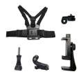 Universal Cell Phone Chest Mount Harness Strap Holder Mobile Phone GoPro Clip POV Video