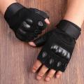 Nylon Tactical Half Finger Gloves for Sports, Hiking, Cycling, Motorcycle etc.