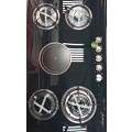 Combination 4 Burner Gas + 1 Plate Induction Electric Stove