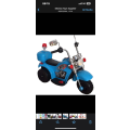 Rechargeable Motor Bike Kids Ride-on Toys Police Motorbike Easy to play