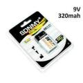 SDNMY 9V Nickel-metal Hydride Rechargeable Battery