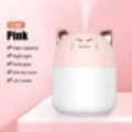 250ml Air Humidifier Cute USB Aroma Diffuser with Night Light for Bedroom Home Car Plant Purifier...