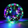 Christmas 50 M LED Strip Light with Flickering Colorful and Round Shape Lights