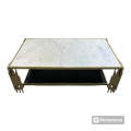 Metal/Marble Top Centre Table
