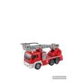 Fire Truck Toy Jumbo Friction Powered Fire Engine Truck with Lights and Sounds/Sirens, Rescue Boo...