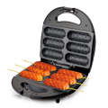 Electric hot dog waffle maker pan home easy to clean non stick waffle maker hot dog maker 850watt