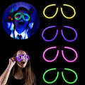 NEON GLOW GLASSES Spectacles Kids Birthday Party Novelty Loot Bag Filler Set