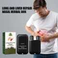 Nasal Repair Herbal Box Smoking Clear Natural Essential Oil Inhaler Lung Cleansing Nasal Herbal L...