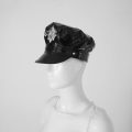 Police Leather Hat