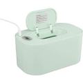 Portable Heated Wet Wipe Dispenser Wet Tissue Warmer USB Adjustable Baby Wipe Warmer Heater with ...