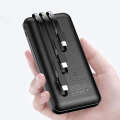 3 IN 1Power Bank With Built in Cables  10000mah