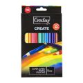 Colour Pencils - Triangular 9.5mm (12pc) - Croxley