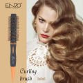 ENZO Curling Hair Brush Plastic Scalp Massager Comb Roll Hair Round Beauty
