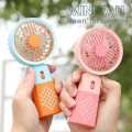 Mini Handheld Fan Chinese Style USB Charging Fan Portable Small Pocket Electric Fan for Travel Re...
