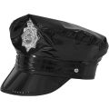 Police Leather Hat