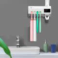 Uv Toothbrush Sanitizing Device Toothbrush Holder Toothpaste Dispenser
