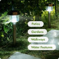 Solar Powered Garden Light White 30watt