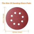 Velcro Sanding Discs With Holes 125mm