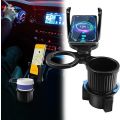 All Purpose Car Cup Holder, 2 in 1 Car Cup Holder Expander Adapter, Multifunctional Car Cup Holde...