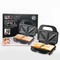 ENZO 2 in 1 Breakfast Sandwich Panini Waffles Electric Grill Non Stick Bread Maker Household Smok...