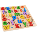Wooden Alphabet Puzzle for Kids Early Education Lower Case Letters