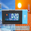 Electronic Colour Screen Weather Clock Weather Forecast Projection Clock Rotatable Digital Clock ...