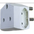 MultiPlug Power Socket Adapter 1x16a 3pin,2x5a Euro