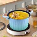 Non Stick Cooking Pots 10L Large Capacity Boiling Pot Soup Meat Pot Kitchen