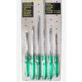 Screwdriver Set With Square Shafts 7pc