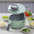 Multifunctional Vegetable Cutter Grater  And Fruit Slicer Grinder Drain Basket Kitchen Tool Acces...