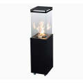 Outdoor Patio Gas Fireplace/Heater Black Only