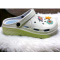 LADIES CLASSIC FASHION CLOGS SLIDE WITH STICKER ACCESSORIES  Various Colours Available