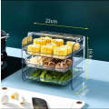 3 Layer Trays Rack Serving Food Stand for Fruit, Vegetable, Meat; Food Preparation Plate Stackabl...