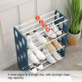 Simple Practical Shoe Rack 4 Tiers Shoe Cabinet for Home Dorm Room Balcony Multifunctional Assemb...