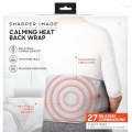 Calming Heat Back Wrap Deluxe by Sharper Image- Cordless Electric Back Heating Pad, Inflatable Lu...