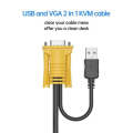 in-1 USB VGA KVM Cable 3M