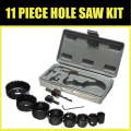 Hole-saw Set Carbon Steel 11pc