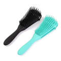 Detangler Brush Massage Comb Hard Hair Brush For Curly Hair Black Natural Hair Curly  Hair Brush ...