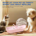 Pet Water Drinking Dispenser, Snail Shaped Ultra Quiet Automatic Circulation Pet Water Fountain F...