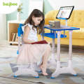 Desk and Chair Set Height Adjustable Children's Desk and Chair Set  Desktop with Reading Stand