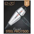 ENZO Metal 2 Gears Temperature Setting Professional Salon Hair Dryer  - 7500w