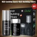 Hair Building Fibers 22g+100ml Hair Locking Spray -  For Men & Women