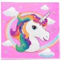 Unicorn Party Theme Paper Napkins (20pc)